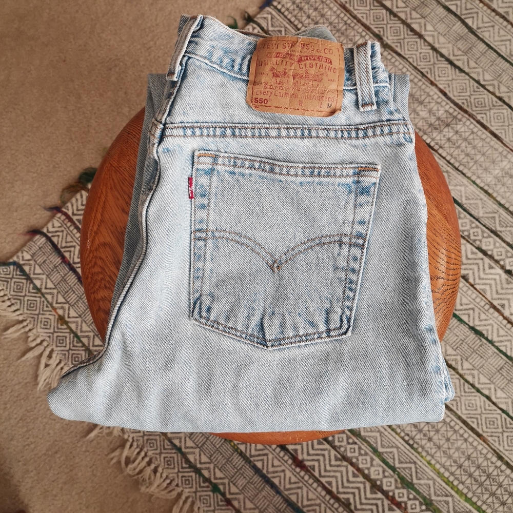 Early 90s Vintage Levi's 550 Mom Jeans 28*27
